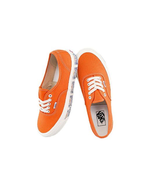 Vans Orange Anaheim Factory Authentic 44 Dx Low-Top Sneakers for men
