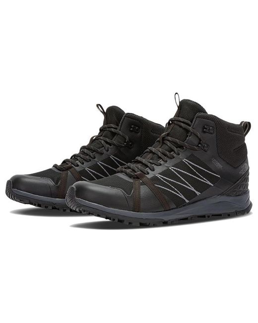 The North Face Black Litewave Fastpack Ii Waterproof Hiking Boots for men