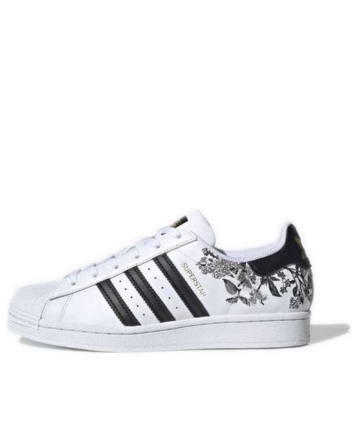 Adidas Blue (Wmns) Superstar 'Floral Twist'