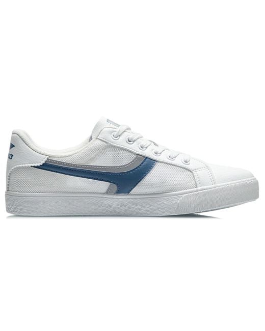 Li-ning Blue Vintage Skate Shoes for men