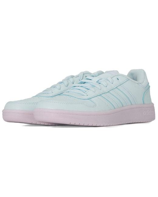 Adidas White (Wmns) Hoops 2.0 Light'