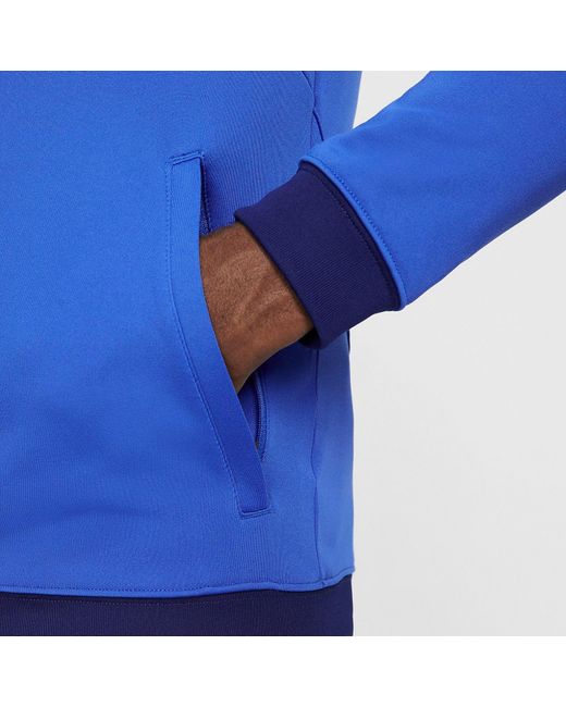 Nike Blue 22-23 England Academy Pro Anthem Jacket for men