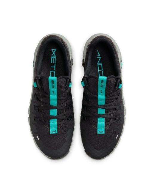 Nike Black Free Metcon 5 Tb Clear Jade' for men