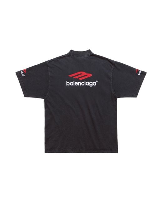 Balenciaga Black 3B Sports Icon T-Shirt for men