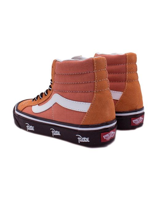 Vans Red Patta X Sk8-Hi 38 Reissue 'Langoustino' for men