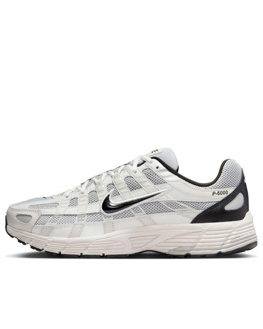 Nike White P-6000 'Platinum Tint' for men