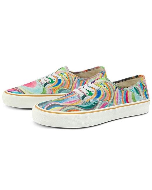 Vans Blue Chris Johanson X Authentic Sf 'Swirl' for men