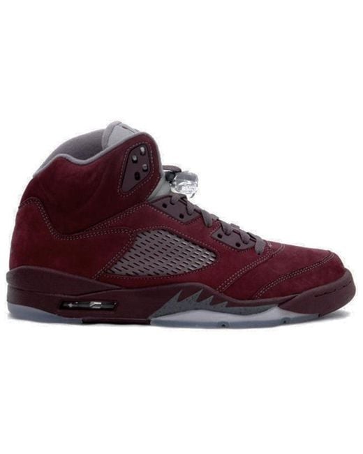 Nike Red 5 Retro Ls 'Burgundy' for men