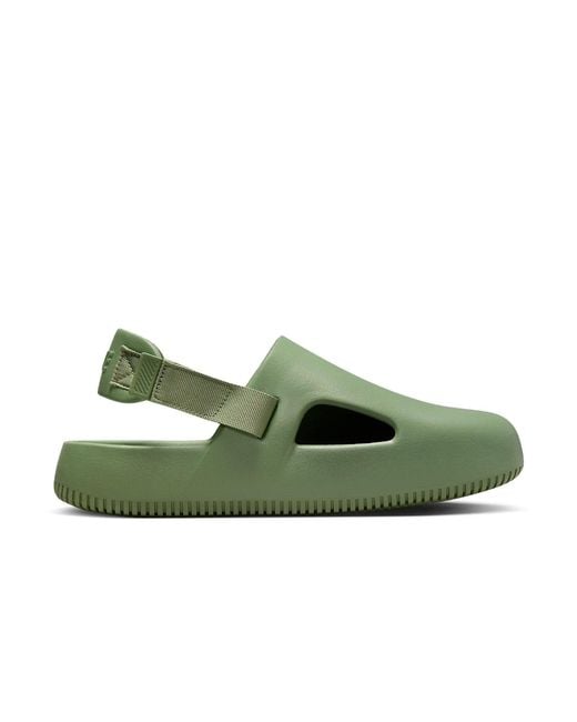 Nike Green Calm Mule Slides for men