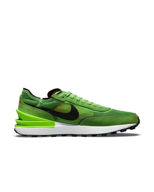 Nike Green Waffle One Shoes for men