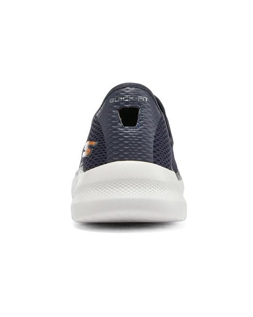 Skechers Blue Go Walk 6 Shoes 'Dark' for men