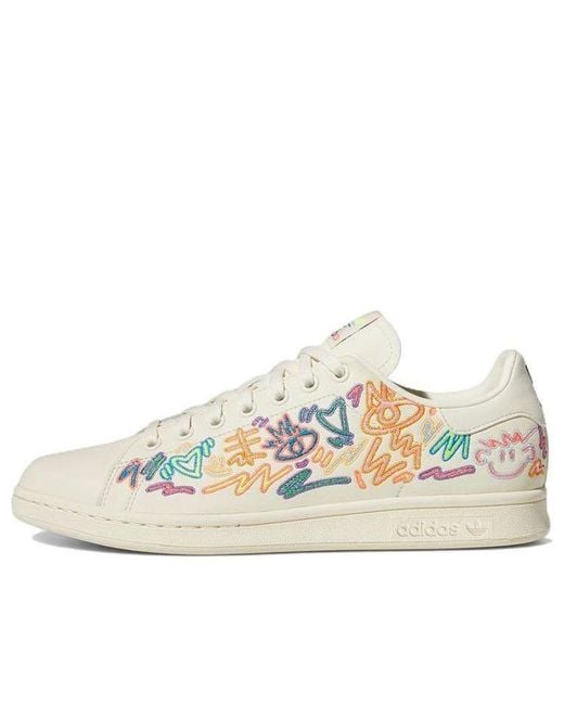Adidas White Kris Andrew Small X Stan Smith 'Pride' for men