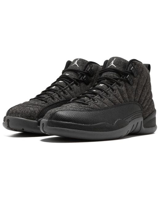 Nike Black 12 Retro 'Wool' for men