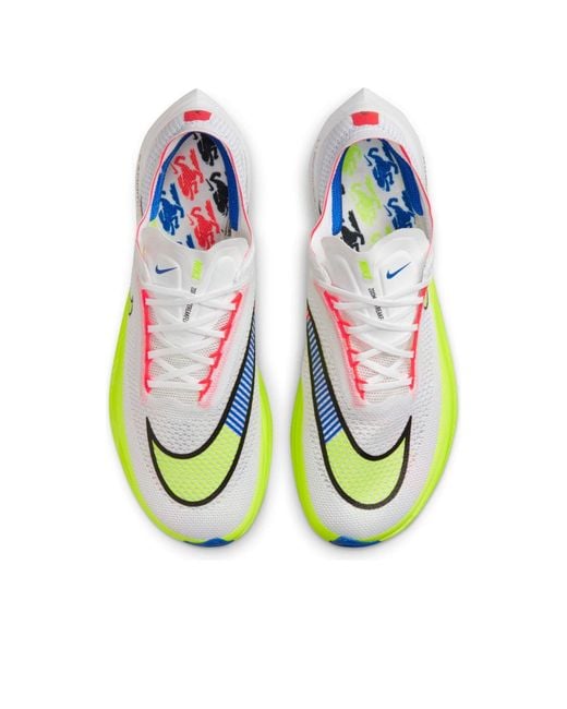 Nike Green Zoomx Streakfly Premium Racer Volt' for men
