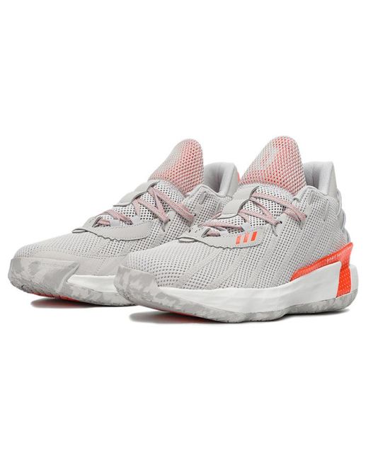 Adidas White Dame Gca Grey/orange for men