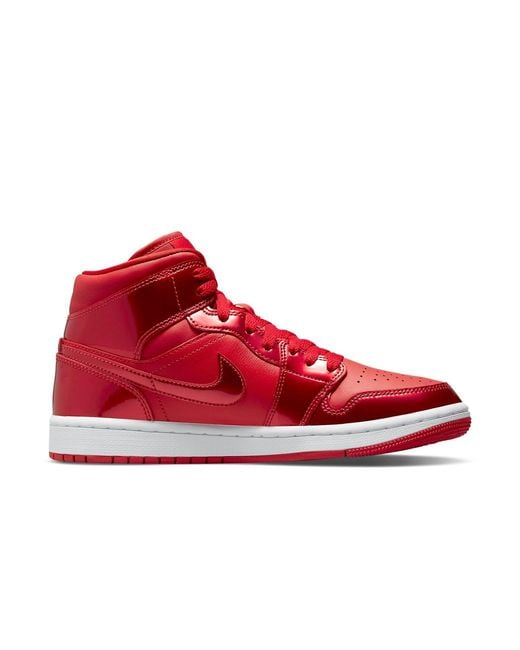 Nike Red (Wmns) 1 Mid Se 'University Pomegranate'