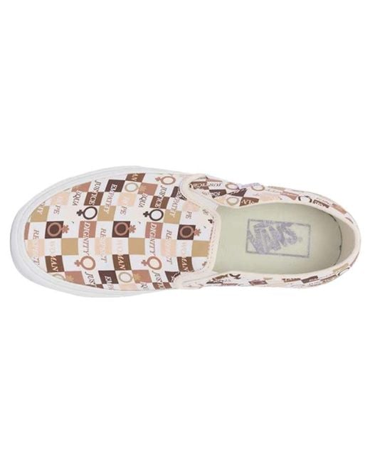 Vans White (Wmns) Slip-On X Asher 'Divine'
