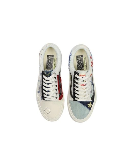 Vans Blue Old Skool Vr3 Lx 'Patchwork' for men