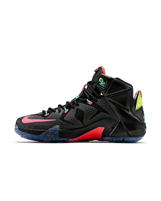 Nike Black Lebron 12 Ep Data James for men