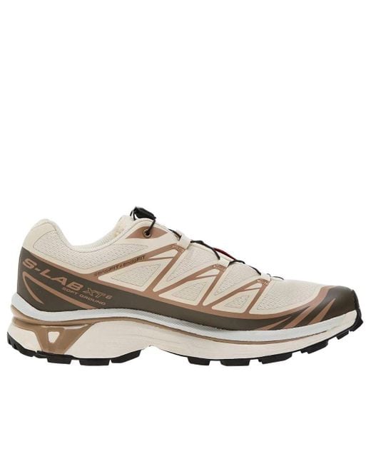 Salomon White Xt-6 'Almond Milk Portabella' for men