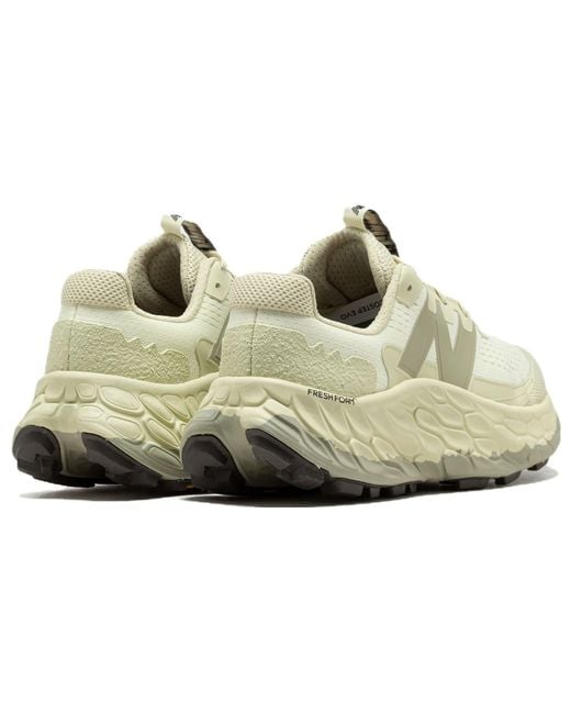 New Balance White Fresh Foam More Trail V3 'Pistachio Butter' for men