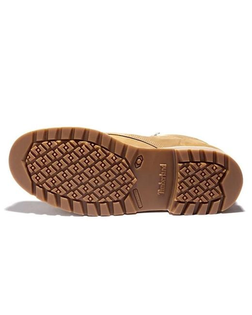 Timberland Brown Redwood Falls Waterproof Moc-Toe Boot 'Wheat Full-Grain' for men
