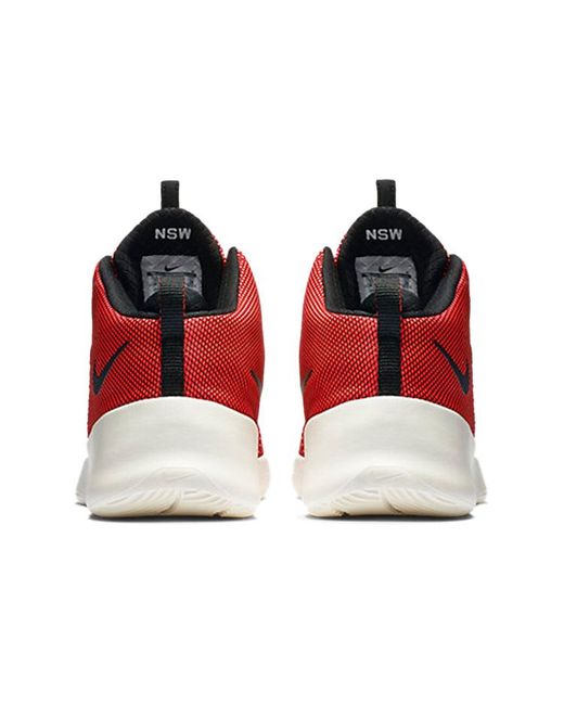 Nike Red Hyperfr3Sh Roshe Mid 'Unvrsty Wht' for men