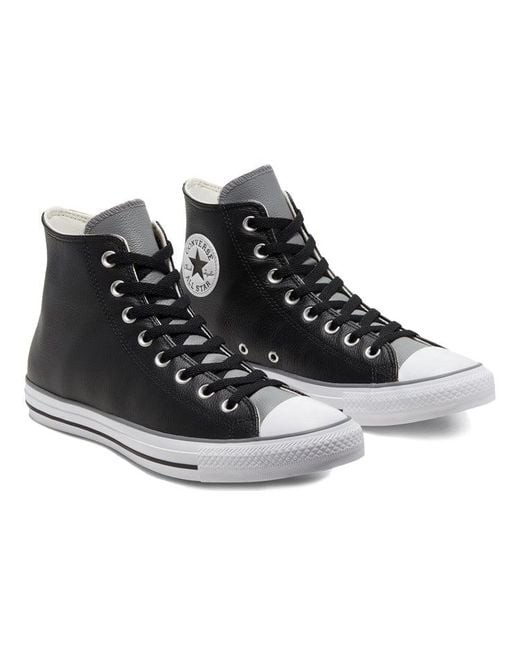 Converse Black Chuck Taylor All Star High 'Seasonal Colorblock for men