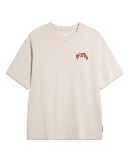 Li-ning Natural Badfive Hoops Graphic T-shirt for men