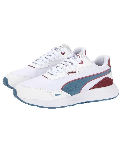 PUMA White Runtamed Plus Retro Prep for men