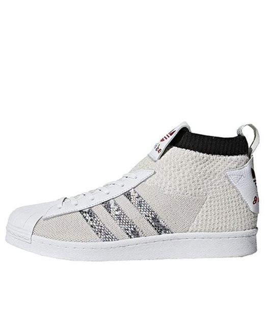 Adidas Gray United Arrows & Sons X Ultra Star 'Cloud' for men