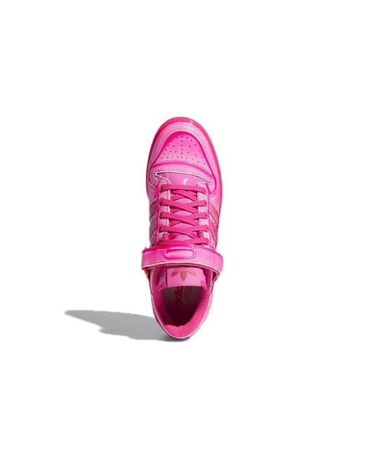 Adidas Pink Jeremy Scott X Forum Low 'Dipped for men