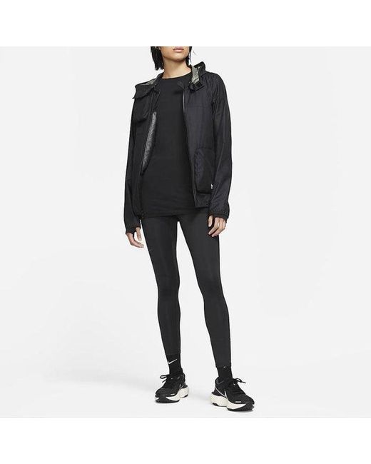 Nike Black (Wmns) Nsrl Transform Sports Detachable Hooded Vest Jacket