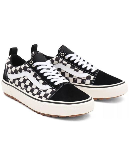 Vans Blue Old Skool Mte-1 Low-Top Sneakers for men