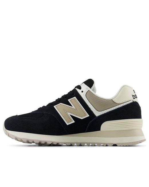 New Balance Black (Wmns) 574 Elephant Bone'