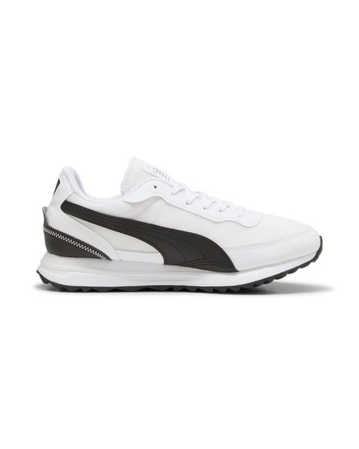 PUMA White Road Rider Leather for men