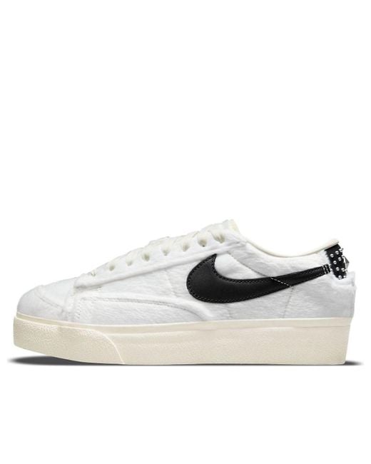 Nike White (Wmns) Blazer Low Platform 'Culture Day'