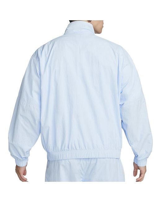 Nike Blue Solo Swoosh Track Jacket 'Celestine' for men
