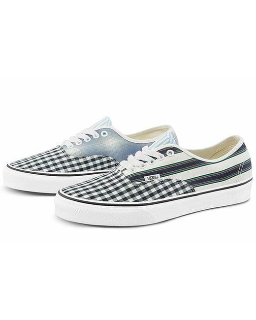 Vans White Authentic 'Prep Retro Checkerboard' for men