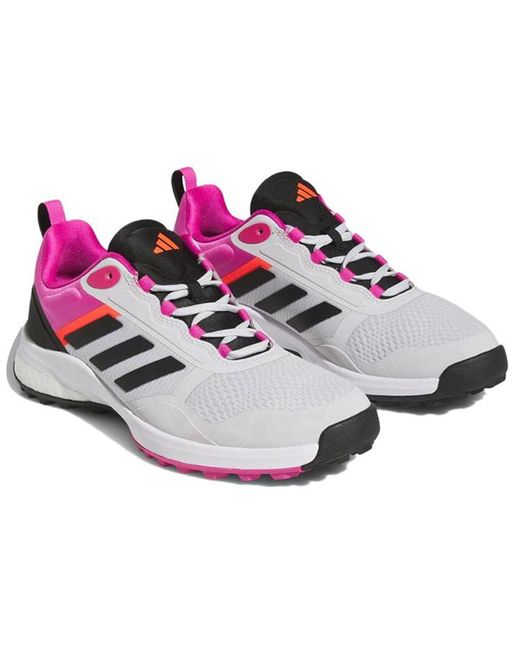 Adidas Pink (Wmns) Zoysia Spikeless Golf Shoes 'Dash Lucid Fuchsia'