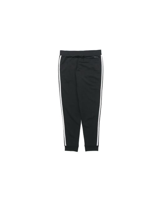Adidas Black Neo M Ce 3Sq2 Kn Tp Casual Sports Side Stripe Bundle Feet Long Pants for men