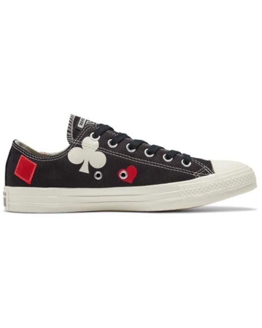 Converse Blue Chuck Taylor All Star Low 'Deck Of Card' for men