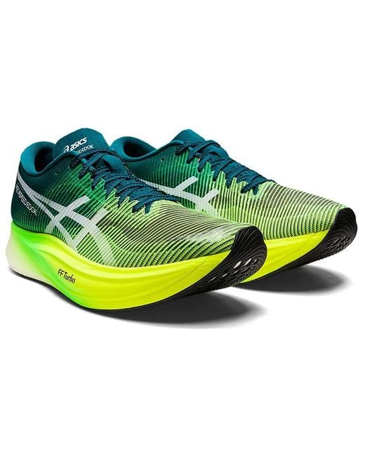 Asics Green Metaspeed Edge+ Running Shoes for men