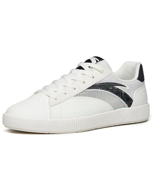 Anta White Skateboarding Series Sneakers for men