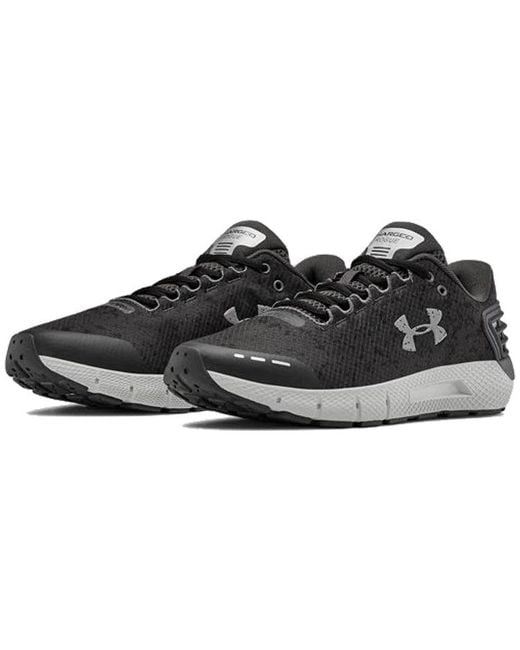 Under Armour Black Charged Rogue Storm Running Shoes for men