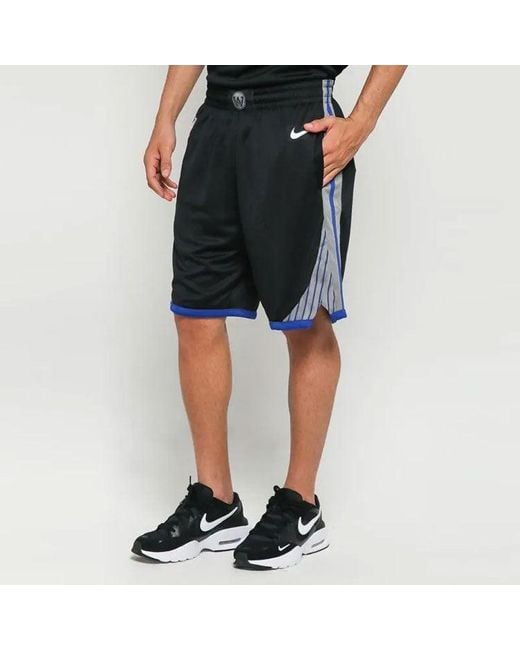 Nike Green Nba Sw 19-20 Basketball Nba Golden State Warriors Swingmen Shorts for men