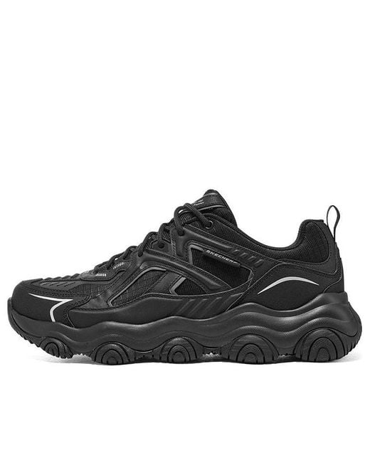 Skechers Black D'Lites Shoes for men