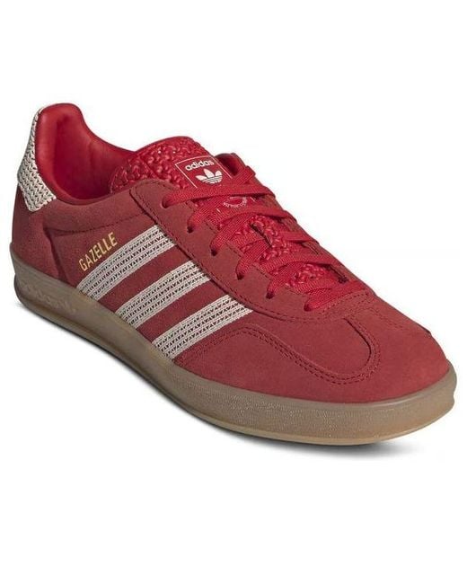 Adidas Red (Wmns) Gazelle Indoor 'Better Scarlet Wonder'