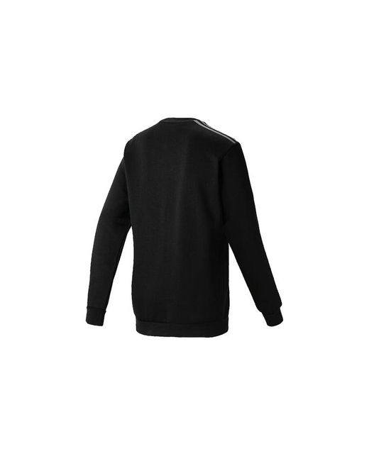 Adidas Black Originals Linear Crew Logo Printing Casual Sports for men