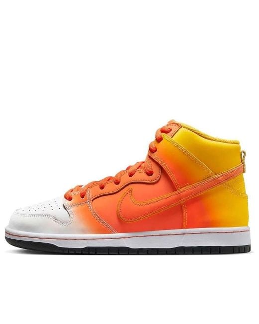 Nike Orange Sb Dunk High 'Sweet Tooth' for men